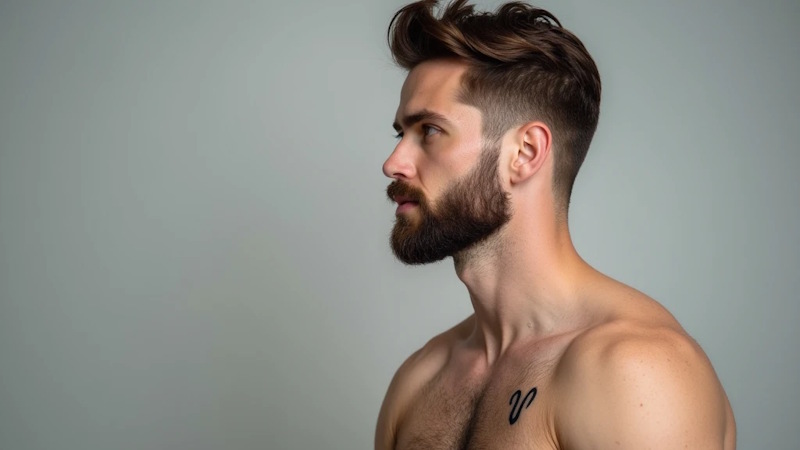 Άντρας με tatoo