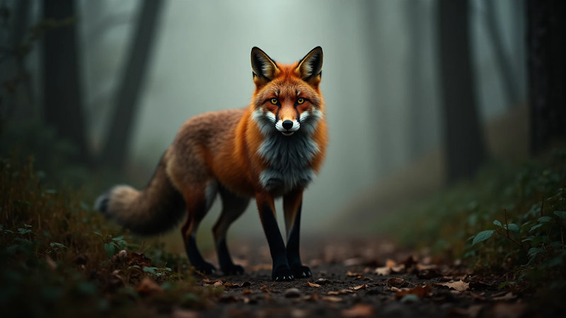 Αλεπού στο δάσος