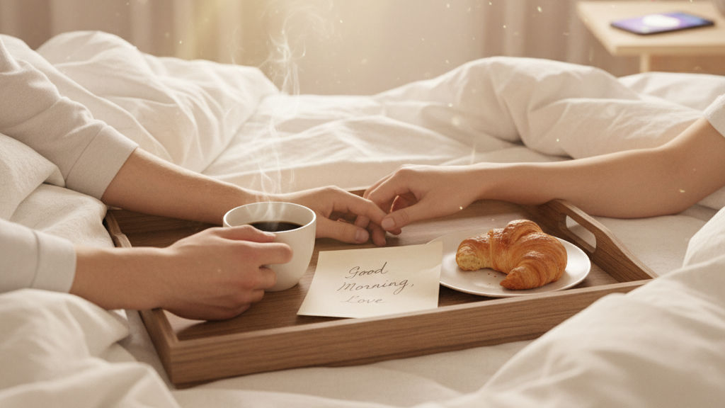 Ρομαντικά μηνύματα καλημέρας για τον σύντροφό σας