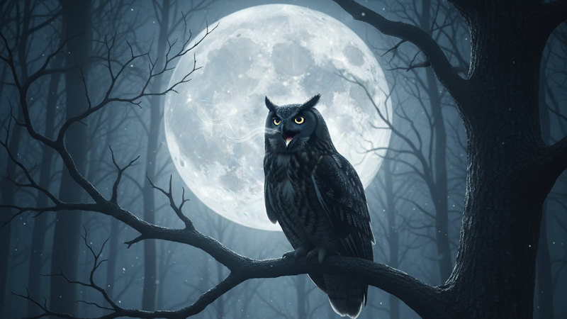 Τι σημαίνει να ακούς μια κουκουβάγια να ουρλιάζει τη νύχτα