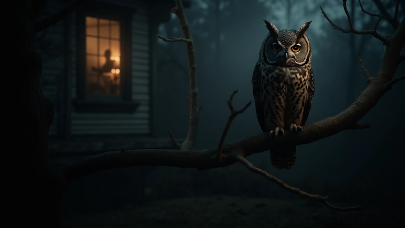 Τι σημαίνει η κουκουβάγια έξω από το σπίτι σας;