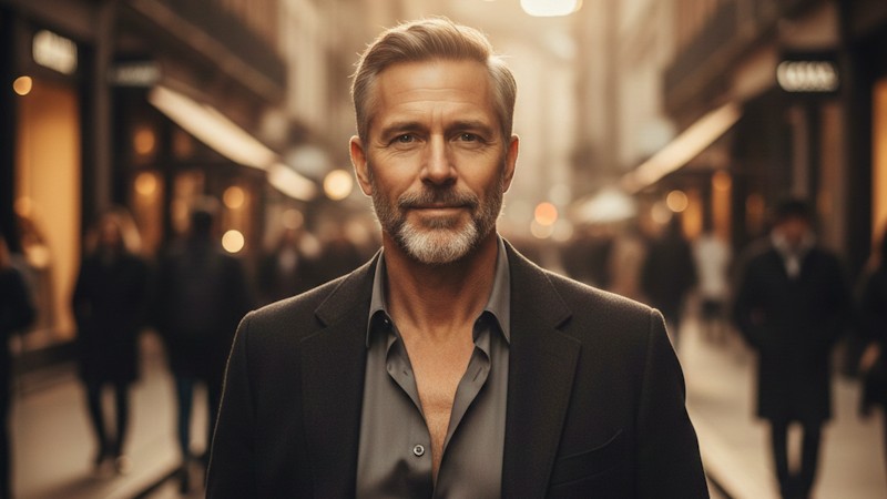 Άνδρας με συναισθηματική ηρεμία