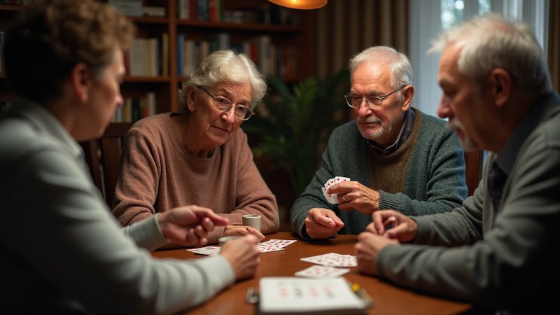 Ενίληκες παίζουν Bridge (Μπριτζ)