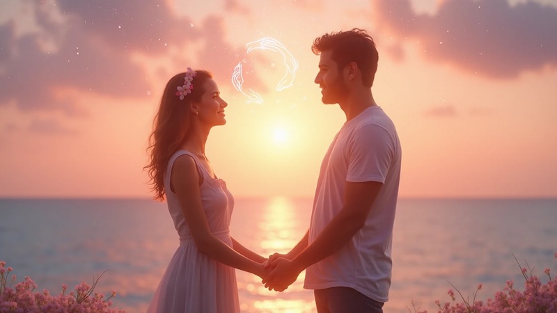 Ο άντρας Ιχθύς αγαπά μια γυναίκα που πιστεύει στον έρωτα